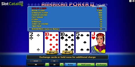american poker 2 novomatic online играть